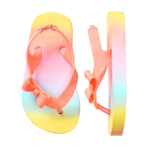 Gymboree Other - 3/$20 GYMBOREE Rainbow Flip Flops Toddler 5-6, 7-8